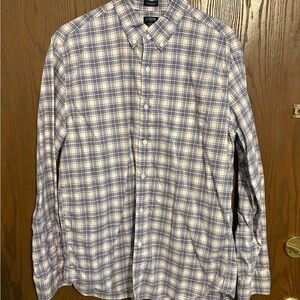 J. Crew Men's Casual Multicolor Plaid Shirt